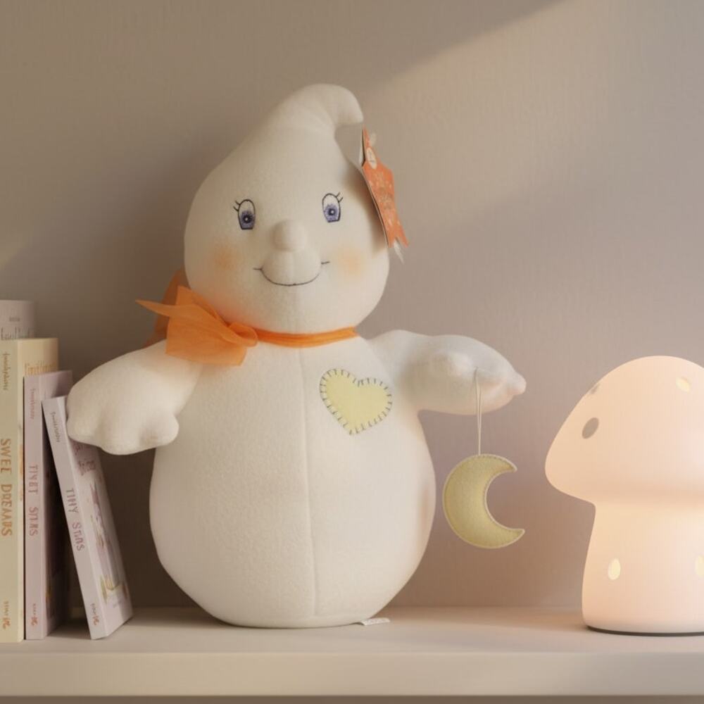 Vintage Y2K Hallmark “Glimmer the Ghost” Plush Halloween Collectible